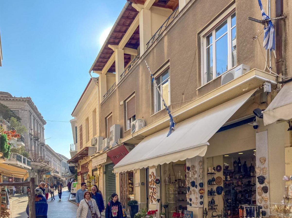 Hadrians Den In Heart Of Plaka By Jj Hospitality Apartment Athens Exterior photo